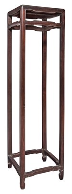 Lot 279 - Chinese Hardwood Stand Height 48 inches, width...