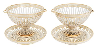 Lot 396 - Pair of Empire Dihl and Guerhard...