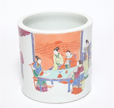 Lot 272 - Chinese Polychrome Decorated Porcelain...