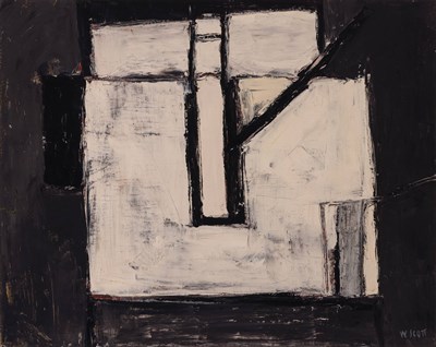 Lot 93 - William Scott British, 1913-1989 Black and...
