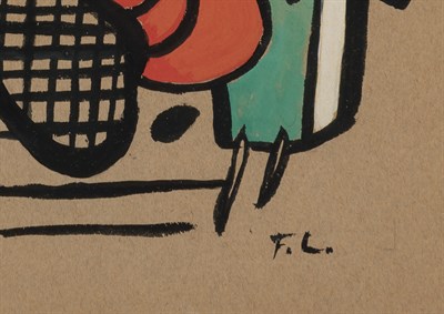 Lot 21 - Fernand Leger French, 1881-1955 Composition,...