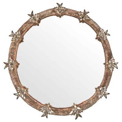 Lot 222 - Line Vautrin Mirrored Glass and Talosel Resin...