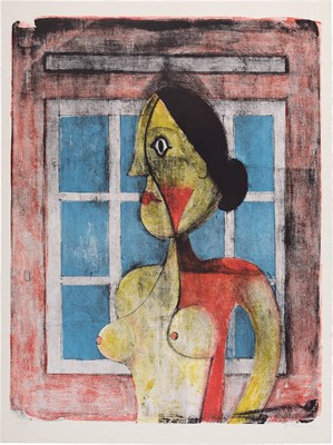 Lot 219 - Rufino Tamayo (1899-1991) PORTRAIT DE FEMME...