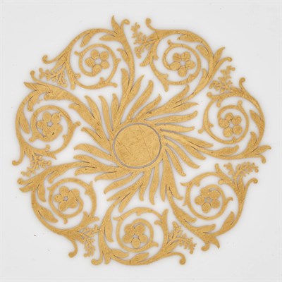 Lot 145 - Set of Six Russian Porcelain Plates from the...