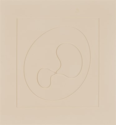 Lot 50 - Jean (Hans) Arp French, 1886-1966 Deux Profils,...