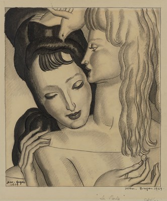 Lot 77 - Jean Dupas French, 1882-1964 La Perle, 1929...