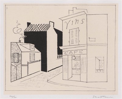 Lot 58 - Stuart Davis AU BON COIN (C./M. 8) Lithograph,...