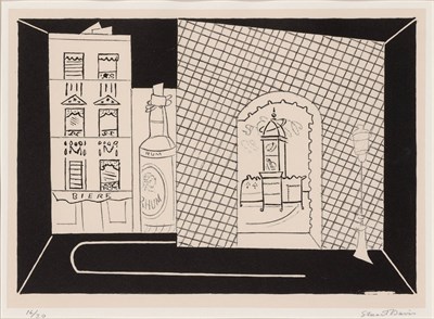 Lot 57 - Stuart Davis ARCH NO. 1 (C./M. 6) Lithograph,...