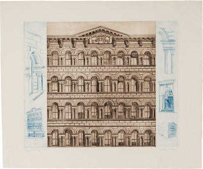 Lot 143 - Richard Haas (b. 1936) CARY BUILDING; THE...