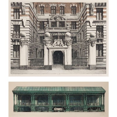 Lot 122 - Richard Haas (b. 1936) OLD STATEN ISLAND FERRY...