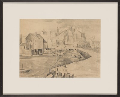 Lot 56 - Earl Horter American, 1881-1940 (i) Harbor...