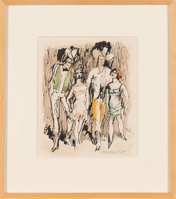 Lot 68 - Walt Kuhn American, 1877-1974 (i) Saturday...