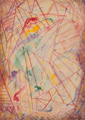 Lot 133 - Abraham Walkowitz American, 1878-1965 Color...