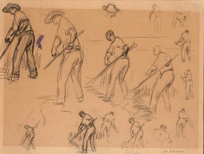 Lot 1055 - Henri Lebasque French, 1865-1937 Studies of...