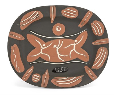 Lot 157 - Pablo Picasso LA DANSE (A.R. 400) Painted...