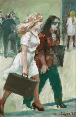Lot 79 - Clyde J. Singer American, 1908-1999 Two Office...