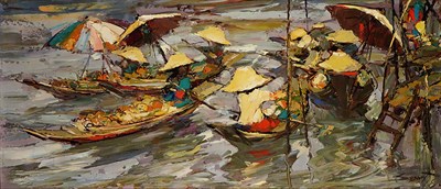 Lot 48 - Sujarit Hirankul Thai, 1946-1982 Boats, 1968...
