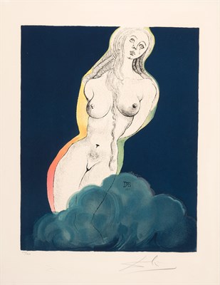 Lot 46 - Salvador Dalí ALLEGORY: BRAVE CECILE Color...