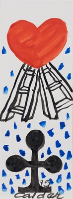 Lot 52 - Alexander Calder American, 1898-1976 Heart and...