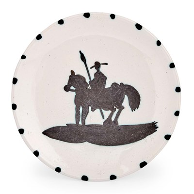 Lot 193 - Pablo Picasso PICADOR (A.R. 160) Painted and...