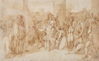 Lot 44 - Felice Albites Italian, 1778-1811 The Clemency...