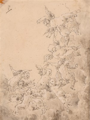 Lot 43 - Follower of Giovanni Domenico Tiepolo A Flight...