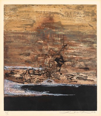 Lot 253 - Zao Wou-Ki (1921-2013) UNTITLED (AGERUP 152)...