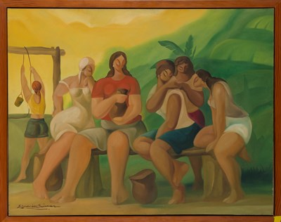 Lot 53 - Edmundo Luiz da Silva Simas Brazilian, b. 1941...