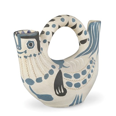 Lot 180 - Pablo Picasso PICHET ESPAGNOL Painted white...