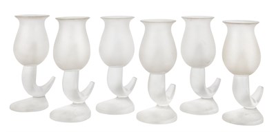 Lot 266 - Set of Six Frank Gehry for Swid Powell Fish...