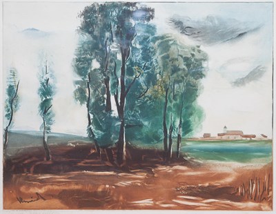 Lot 109 - After Maurice de Vlaminck by Jacques Villon LE...