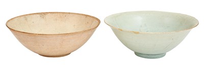 Lot 27 - Two Chinese Qingbai Glazed Porcelain Bowls...