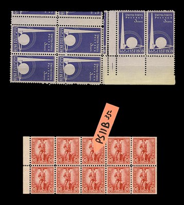 Lot 1078 - United States Mint Grouping of Stamps Mint...