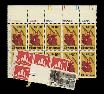 Lot 1020 - United States and Foreign Stamps and Bank...