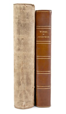 Lot 170 - JOSEPHUS, FLAVIUS [The famous and memorable...