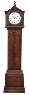 Lot 290 - George III Mahogany Long Case Clock The...