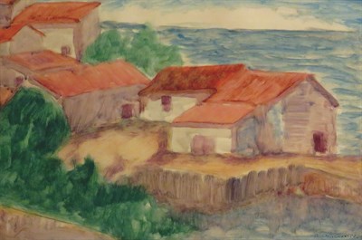 Lot 99 - Abraham Walkowitz American, 1878-1965...