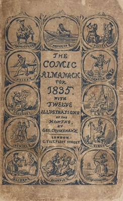 Lot 100 - [CRUIKSHANK, GEORGE] The Comic Almanack....