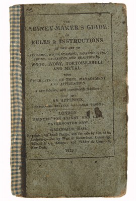 Lot 1 - [AMERICAN FURNITURE] [SIDDONS, G. A....