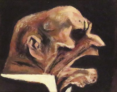 Lot 45 - William Gropper American, 1897-1977 Senator...