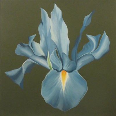 Lot 74 - Lowell Nesbitt American, 1933-1993 Blue Iris,...