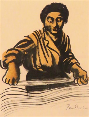 Lot 87 - Ben Shahn American, 1898-1969 Yellow Spinner...