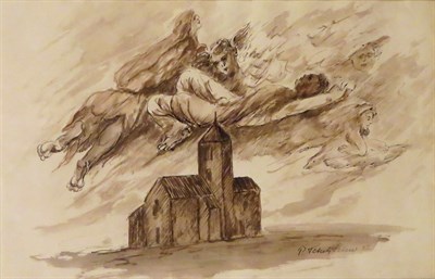 Lot 92 - Pavel Tchelitchew Russian, 1895-1957 Floating...