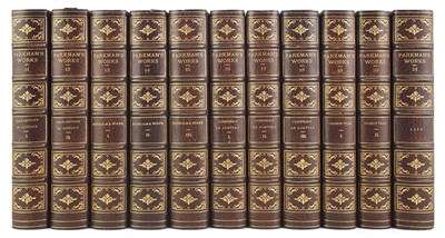 Lot 140 - PARKMAN, FRANCIS Works. Boston: Little, Brown,...