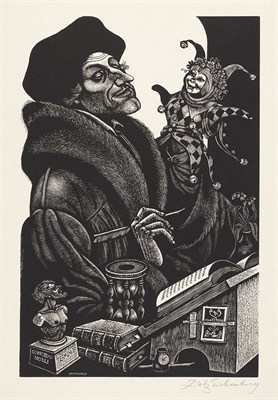 Lot 78 - Fritz Eichenberg IN PRAISE OF FOLLY Nine...
