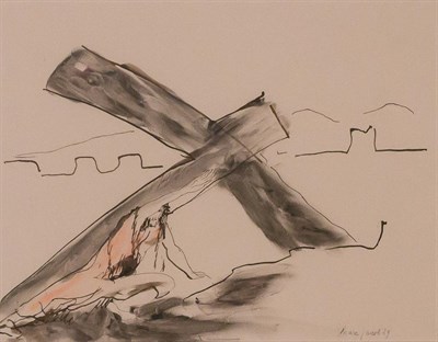 Lot 42 - Max Jacob French, 1876-1944 Le Christ Portant...
