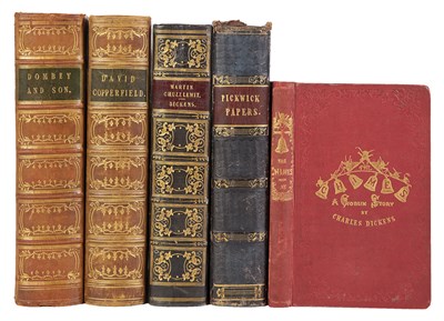 Lot 184 - DICKENS, CHARLES Group of five first editions....