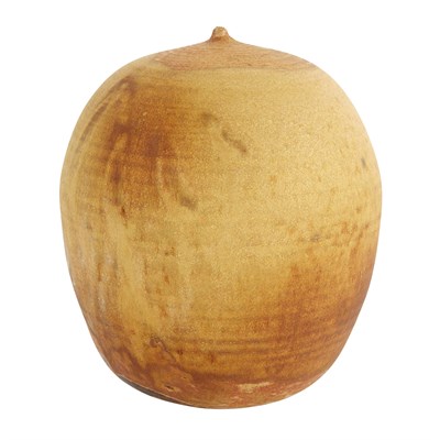 Lot 257 - Toshiko Takaezu Glazed Stoneware Moon Vessel...