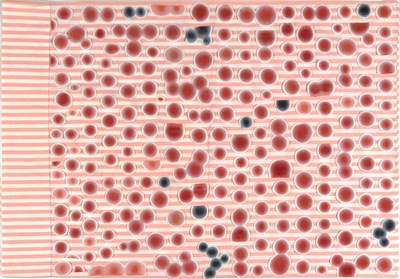 Lot 7 - Polly Apfelbaum American, b. 1955 Red Dots...