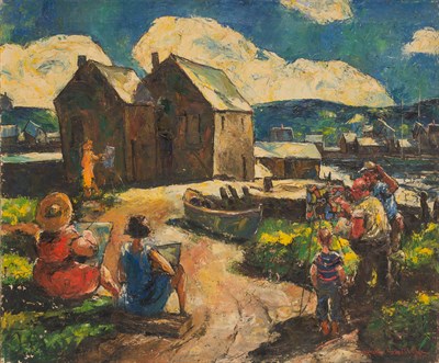Lot 97 - Lawrence Nelson Wilbur American, 1897-1988 Art...